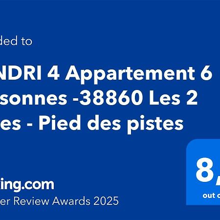 JANDRI 4 Appartement 6 personnes -38860 Les 2 Alpes - Pied des pistes Les Deux Alpes Extérieur photo
